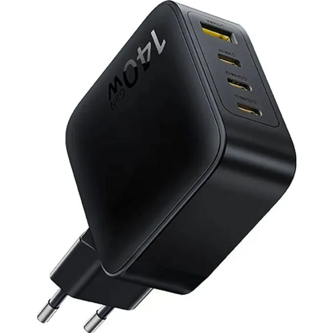 Baseus EnerFill FH11 Gan 140W 3xUSB-C + 1xUSB-A - Black — image 4