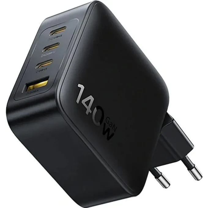 Baseus EnerFill FH11 Gan 140W 3xUSB-C + 1xUSB-A - Black — image 5