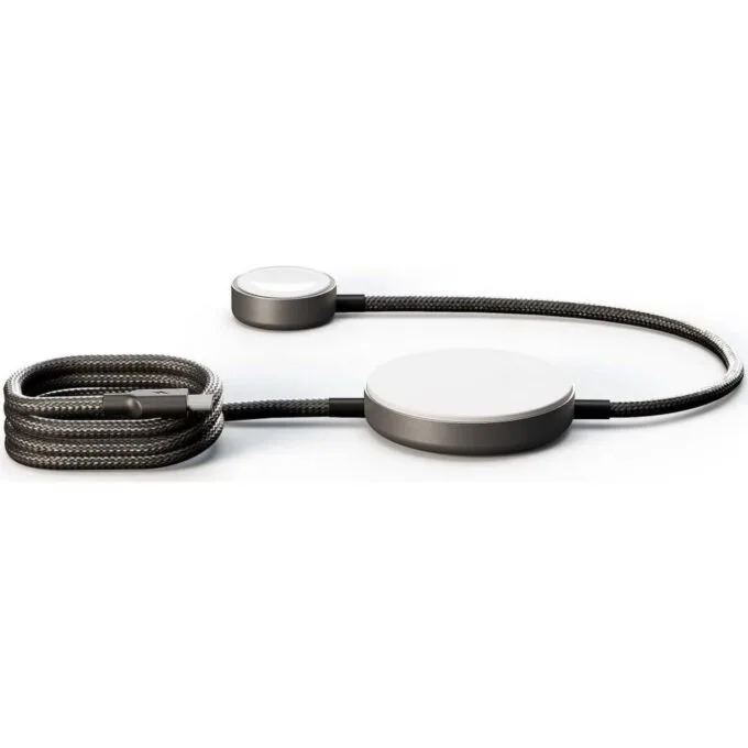 Zens Pro 2 + charging Apple Watch Qi2 15W USB-C black — image 2