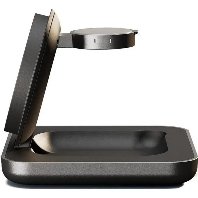 Zens Nightstand Charger Pro 2 + charging Apple Watch Qi2 15W USB-C — image 2