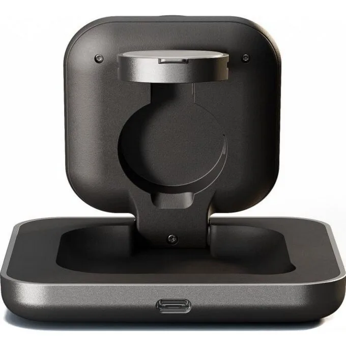 Zens Nightstand Charger Pro 2 + charging Apple Watch Qi2 15W USB-C — image 3
