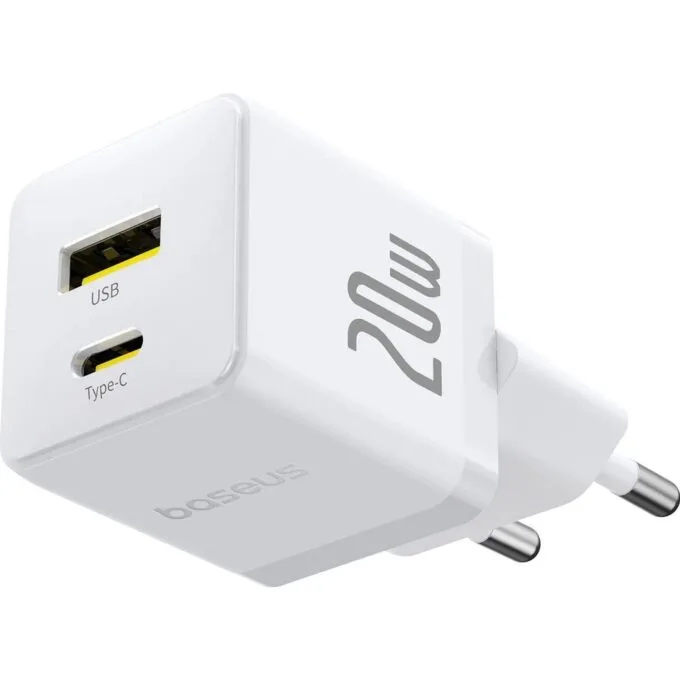 Baseus Palm 20W USB-C USB-A - white — image 2