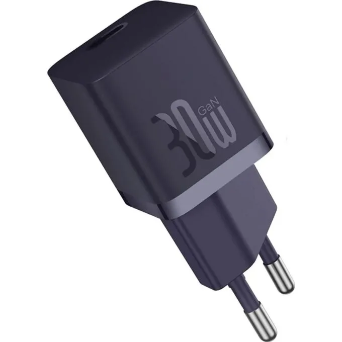 Baseus GaN5 30W USB-C EU - fioletowa — image 1