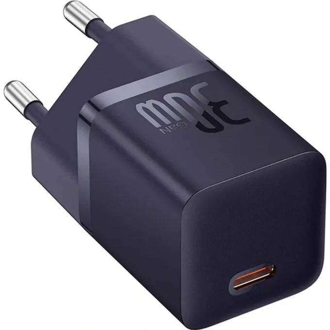Baseus GaN5 30W USB-C EU - fioletowa — image 3