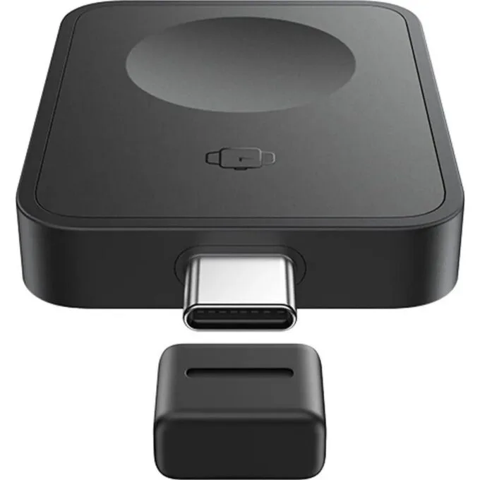 Baseus MagPro 2.5W magnetyczna do Apple Watch - czarna — image 2