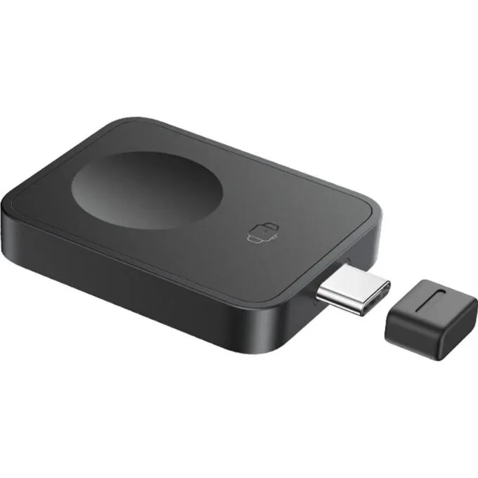 Baseus MagPro 2.5W magnetyczna do Apple Watch - czarna — image 4