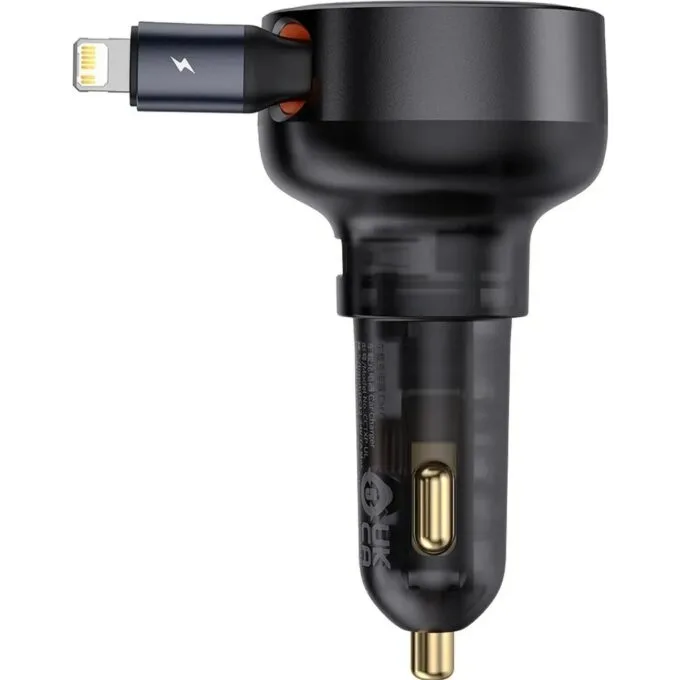 Baseus Enjoyment Pro 55W USB-A with Lightning cable - black — image 2