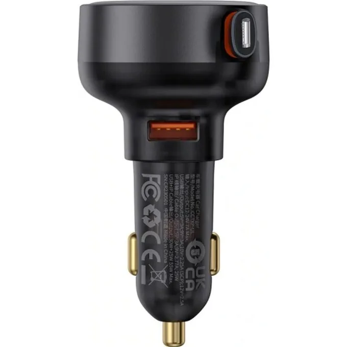Baseus Enjoyment Pro 55W USB-A with Lightning cable - black — image 3