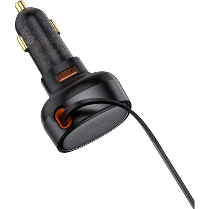 Baseus Enjoyment Pro 55W USB-A with Lightning cable - black — image 5