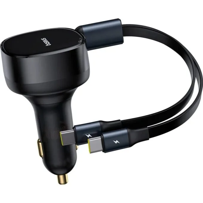 Baseus Enjoyment 33W 2w1 2x USB-C - Black — image 3