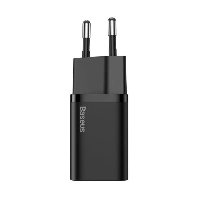 Baseus Super Si Quick Charger 1C 20W with USB-C cable for Lightning 1m (black) — image 3
