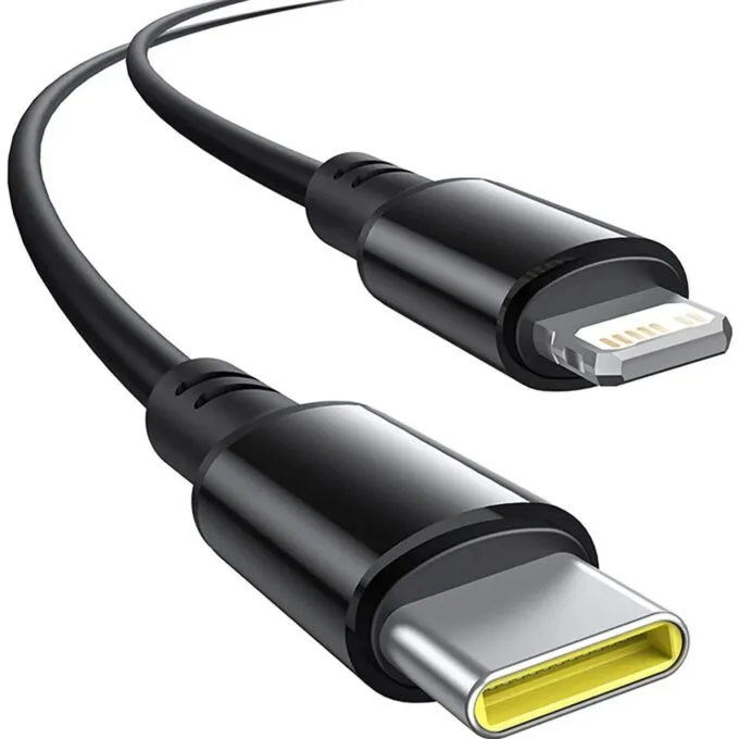 Baseus Circular 60W USB-A + USB-C with built-in Lightning + USB-C 1.4 m - black — image 5