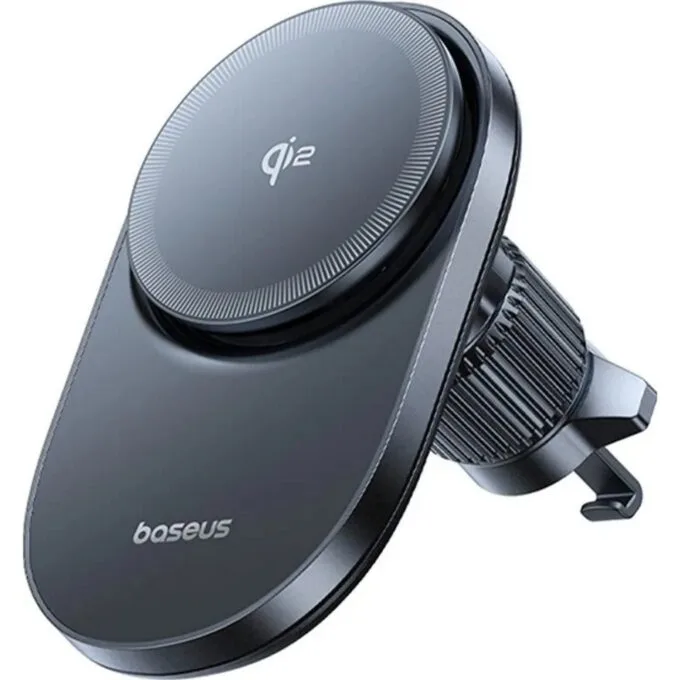 Baseus PrimeTrip VC1 Pro with Qi2 induction charger for air vent - black — image 1