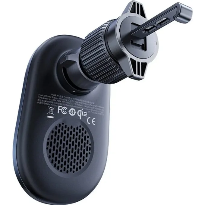 Baseus PrimeTrip VC1 Pro with Qi2 induction charger for air vent - black — image 4