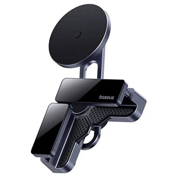 Baseus MaxView mounted on car display - grey — image 2