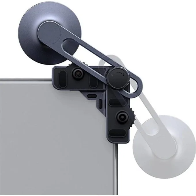 Baseus MaxView mounted on car display - grey — image 3