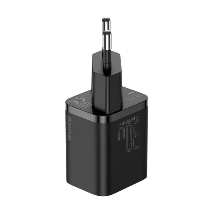 Baseus Super Si Quick Charger 1C 30W (black) — image 2