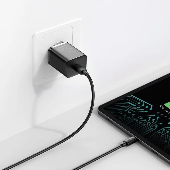 Baseus Super Si Quick Charger 1C 30W (black) — image 7