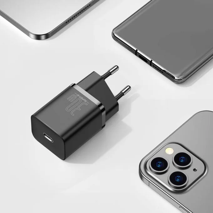 Baseus Super Si Quick Charger 1C 30W (black) — image 8