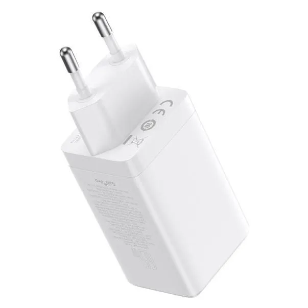 Baseus GAN5 Pro 2xUSB-C + USB, 65W (white) — image 4