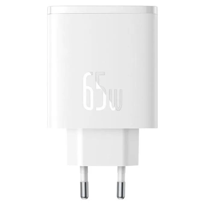 Baseus OS-Cube Pro 2xUSB-C + USB, 65W (white) — image 2