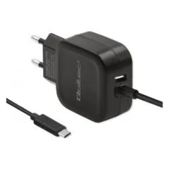 Qoltec 17W | 5V | 3.4A | USB + USB type C