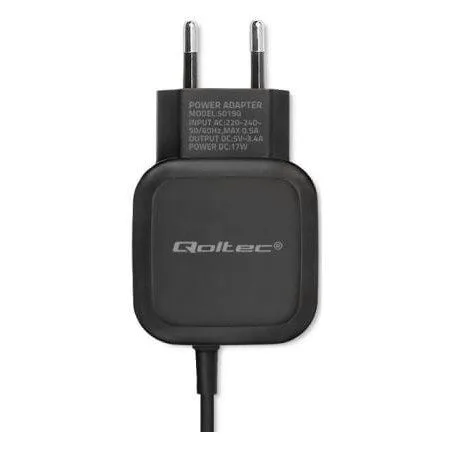 Qoltec 17W | 5V | 3.4A | USB + USB type C — image 4