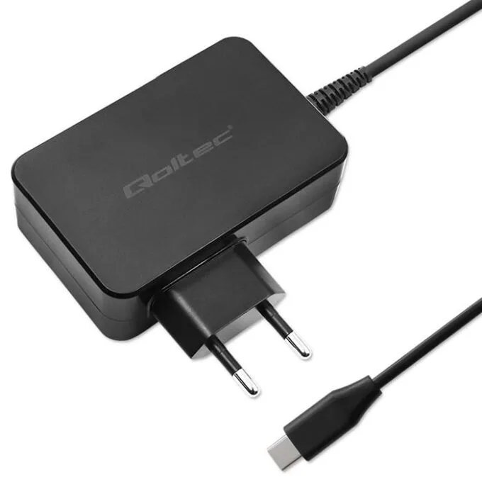 Qoltec GaN POWER PRO | 1xUSB-C | 90W | 5-20V | 3-4.5A | Czarna — image 11