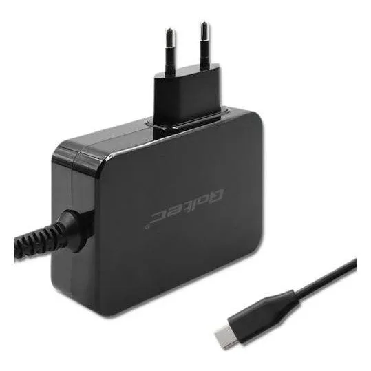 Qoltec GaN POWER PRO | 1xUSB-C | 90W | 5-20V | 3-4.5A | Czarna — image 3