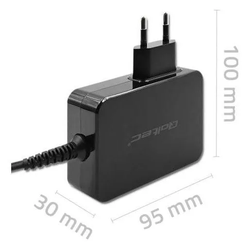 Qoltec GaN POWER PRO | 1xUSB-C | 90W | 5-20V | 3-4.5A | Czarna — image 6