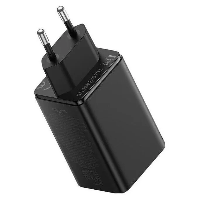 Baseus GaN6 Pro, 2xUSB-C + 2xUSB, 65W (black) — image 5