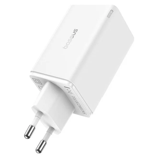 Baseus GaN6 Pro, 2xUSB-C + 2xUSB, 65W (white) — image 4