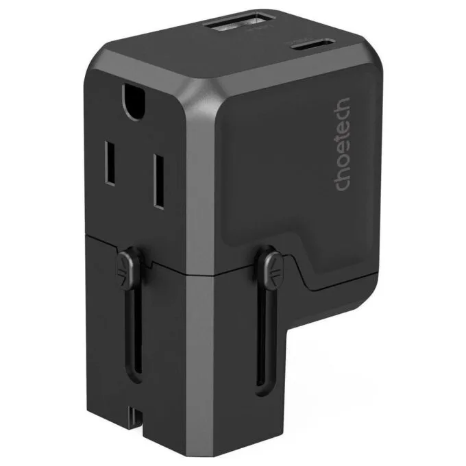 Choetech PD6038 1x USB-C 1x USB-A EU / USA / UK / AU — image 2