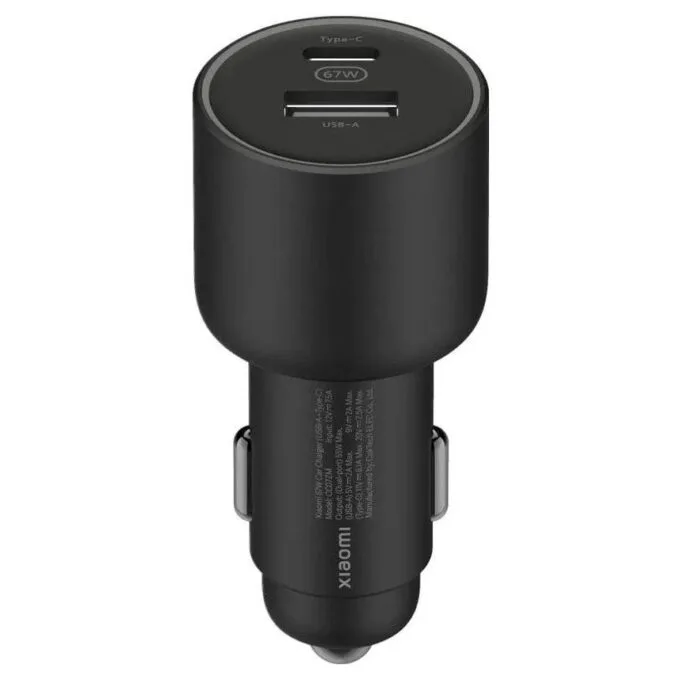 Xiaomi 67W Car Charger (USB-A + Type-C) — image 1