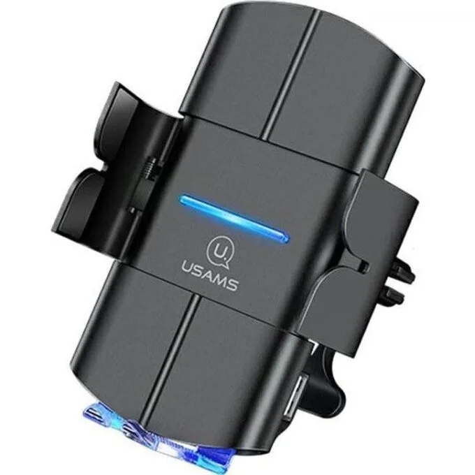 USAMS US-CD133 with 10W wireless charging (black) — image 1