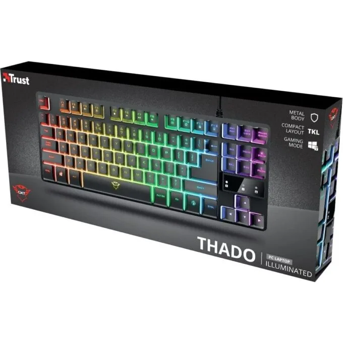 Trust GXT833 Thado TKL Keyboard US — image 5
