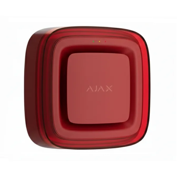Ajax EN54 Fire Detection Siren/Strobe (Sounder/VAD) Red — image 1