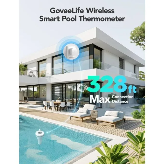 Govee Outdoor Smart Pool Thermometer Kit (Gateway + Meter) — image 8