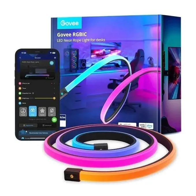 Govee H61C3 Neon Gaming Table Light | Taśma LED | oświetlenie biurka, RGBIC — image 2