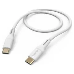 Hama Flexible, USB-C - USB-C, 1.5m white