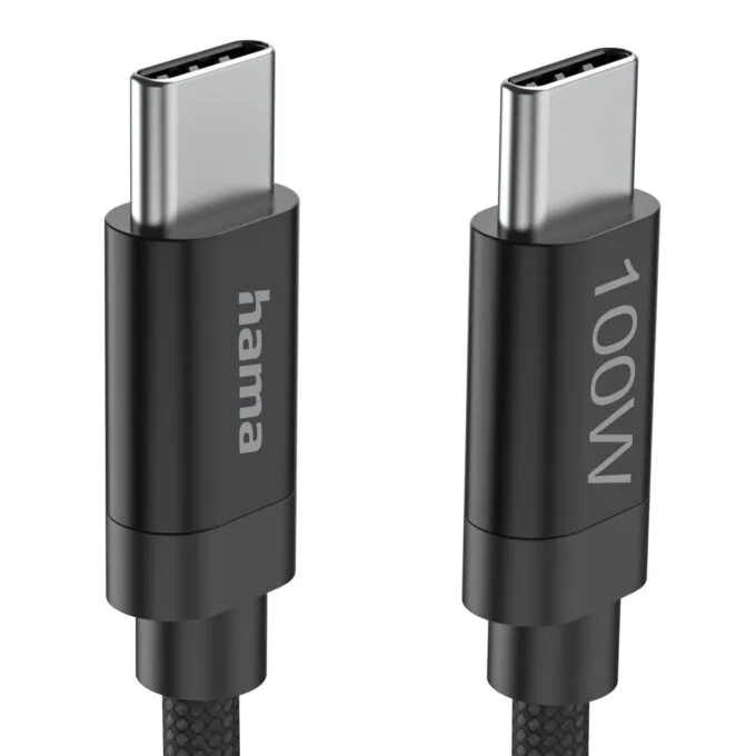 USB-C brake - USB-C nylon, 100W, 3m, black — image 3