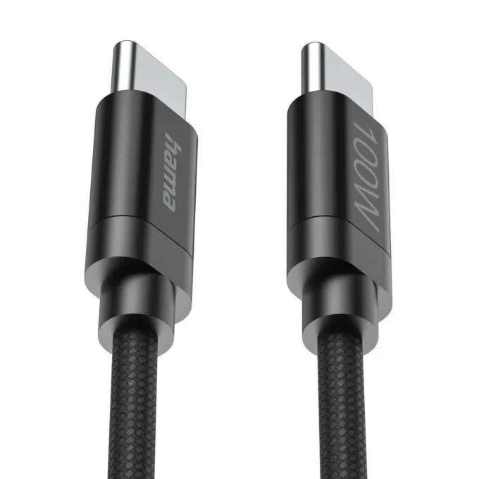 USB-C brake - USB-C nylon, 100W, 3m, black — image 4