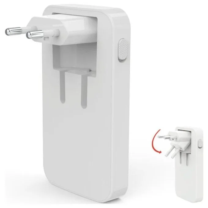 Hama 65W GAN, 2X USB-C, 1X USB-A, white — image 6