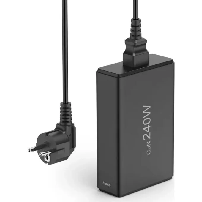 Hama charging station 240w,4x usb-c, 1x usb, black — image 5