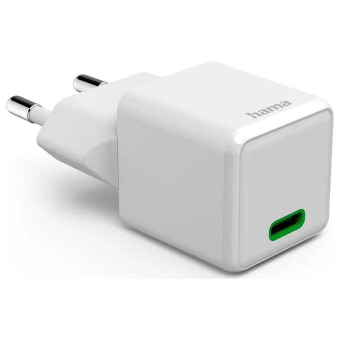 Hama supermini 20W PD/QC 1x USB-C white — image 2