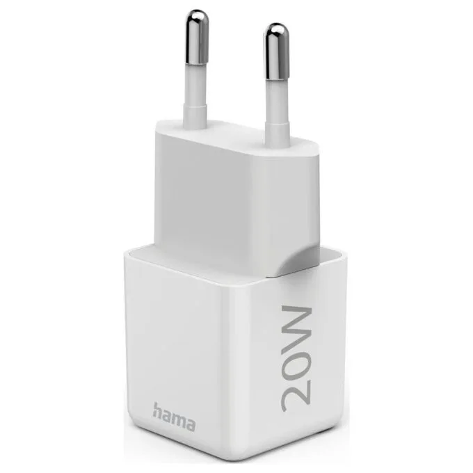 Hama supermini 20W PD/QC 1x USB-C white — image 6