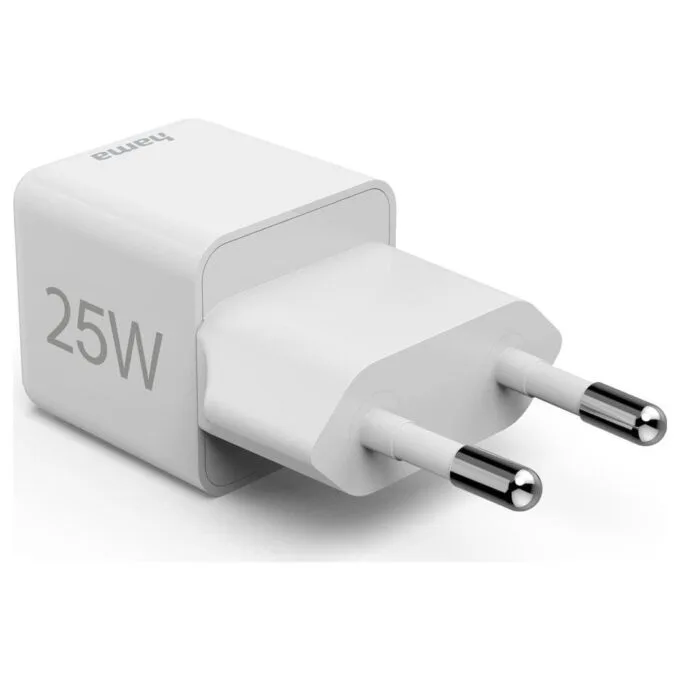 Hama supermini 25W PD/QC 1x USB-C white — image 2
