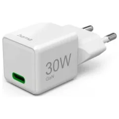 Hama supermini 30W GAN PD/QC 1x USB-C white