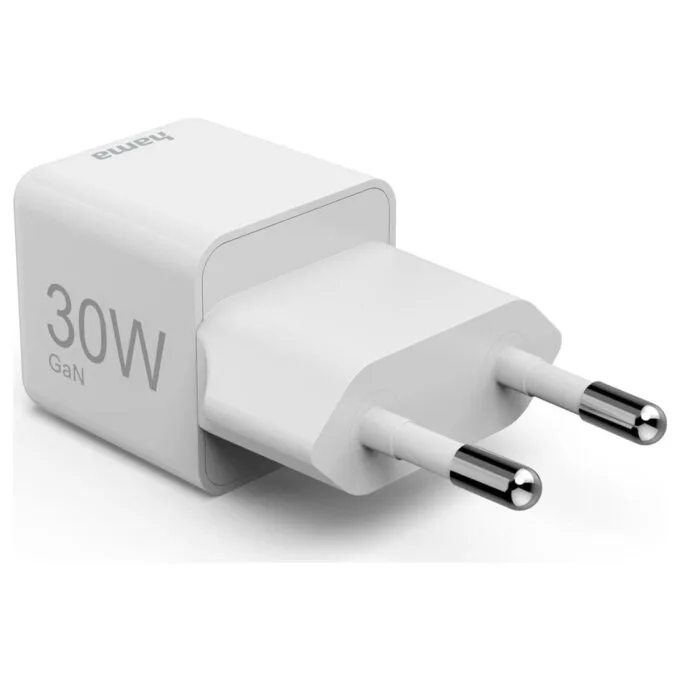 Hama supermini 30W GAN PD/QC 1x USB-C white — image 5