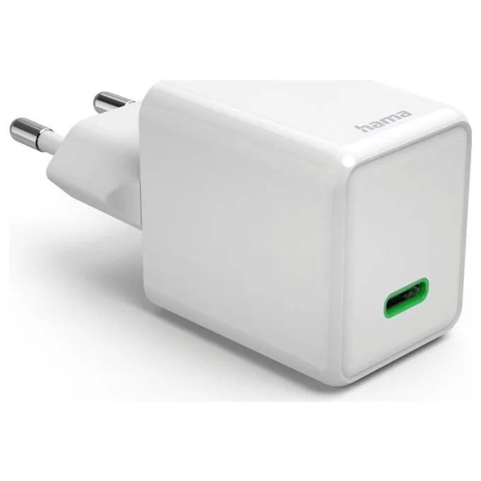 Hama supermini 45W GAN PD/QC 1x USB-C white — image 2
